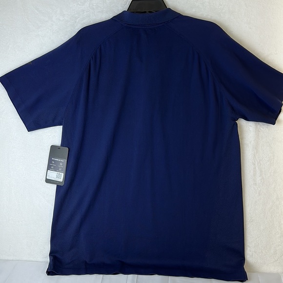 Fabletics Mens The Training Day Polo Navy Size XL NWT - Picture 9 of 10